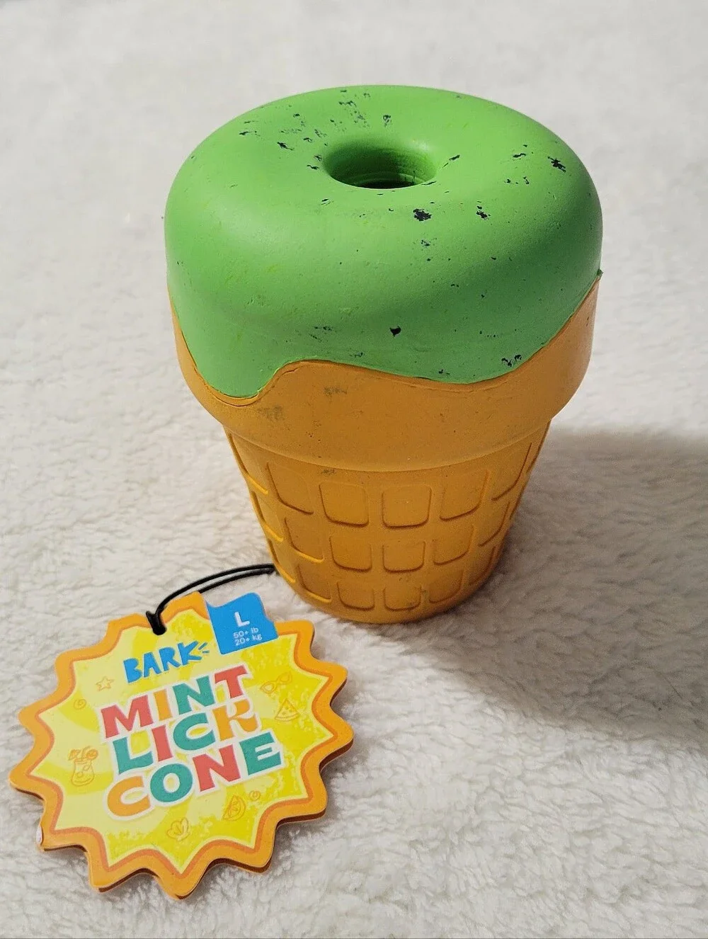 NWT Bark Box Super Chewer Treat Dispensing Dog Toy